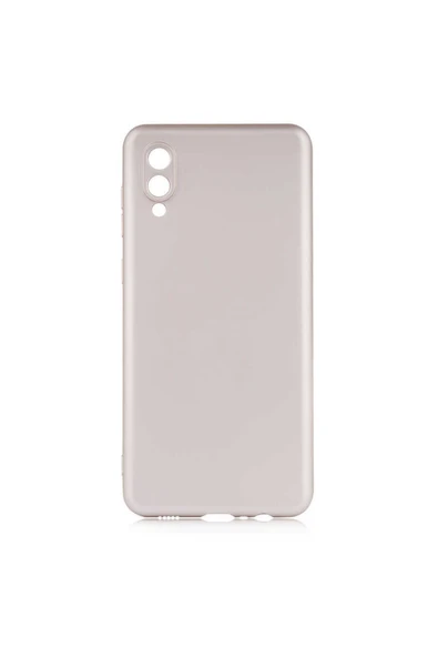 HEPTEKİLETİŞİM Samsung Galaxy A02 Kapak Yumuşak Dokulu Soft Esnek Ince Mat Renkli Silikon Kılıf-premier-Gold ürün görseli 1
