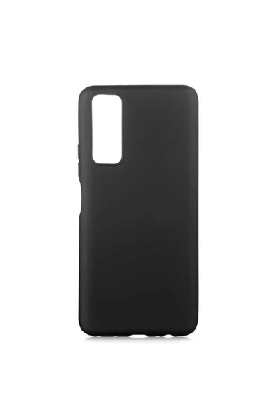 HEPTEKİLETİŞİM Huawei P Smart 2021 Kapak Yumuşak Dokulu Soft Esnek Ince Mat Renkli Silikon Kılıf-premier-Siyah ürün görseli 1
