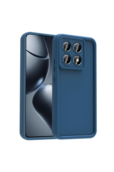 HEPTEKİLETİŞİM Redmi Note 14 Pro Plus Kılıf Mat Yüzeyli Kamera Korumalı Silikon Kapak (Ananas) ürün görseli 1