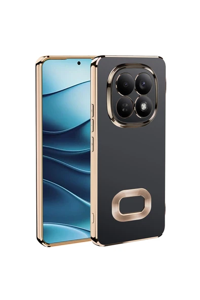 HEPTEKİLETİŞİM Redmi Note 15 4G Kılıf Kamera Lens Korumalı Logo Gösteren Parlak Kenarlı Kapak (omega) ürün görseli 1