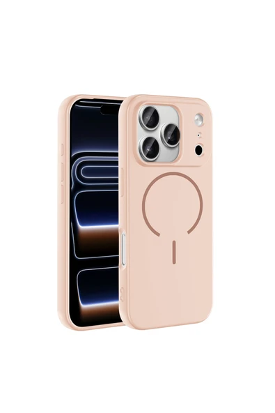 HEPTEKİLETİŞİM iPhone 17 Pro Max Kılıf M-Safe Manyetik Şarj Özellikli Kamera Korumalı Kapak (META) ürün görseli 1