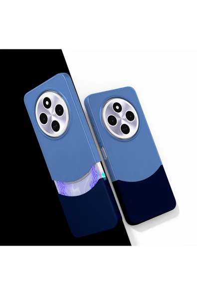 HEPTEKİLETİŞİM Redmi 14C 4G Kılıf Mıknatıslı Gösterişli Kapak (DUBLE) ürün görseli 1