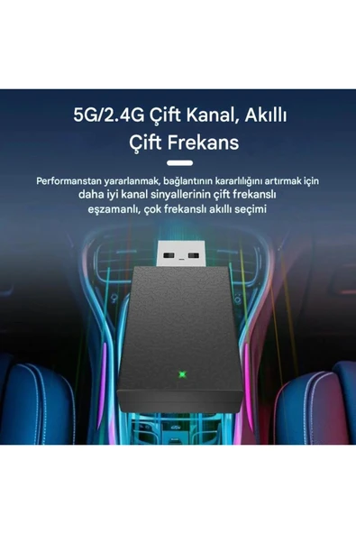 Kablosuz Android Auto/car Play Usb Dongle Cihazı - Resim 5