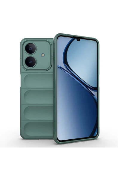 HEPTEKİLETİŞİM Realme Note 60 Kılıf Esnek TPU Oyuklu Arka Yüzey Tasarımlı Silikon Kapak (Etnik) ürün görseli 1