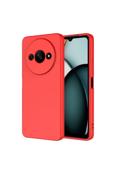 HEPTEKİLETİŞİM Xiaomi Redmi A3 4G 2024 Kılıf HPTK Mara Lansman Kapak-Kırmızı ürün görseli 1
