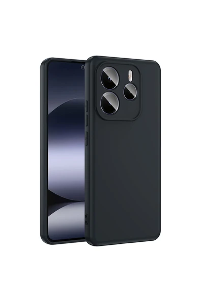 HEPTEKİLETİŞİM Redmi Note 14 5G Kılıf Kadife İç Yüzey Yumuşak Dokulu Kamera Korumalı Kapak (MARA) ürün görseli 1