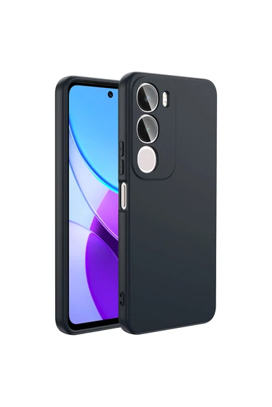 HEPTEKİLETİŞİM Vivo Y19S Kılıf Kadife İç Yüzey Yumuşak Dokulu Kamera Korumalı Kapak (MARA) ürün görseli 1