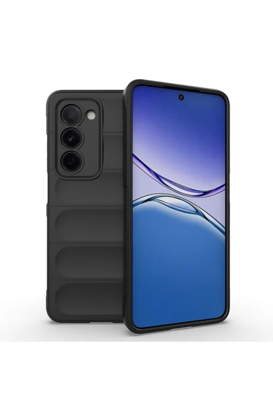 HEPTEKİLETİŞİM Oppo A5 Kılıf Esnek TPU Oyuklu Arka Yüzey Tasarımlı Silikon Kapak (Etnik) ürün görseli 1