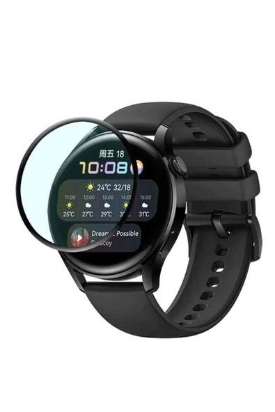 HEPTEKİLETİŞİM Huawei Watch 3 PMMA Pet Saat Ekran Koruyucu ürün görseli 1