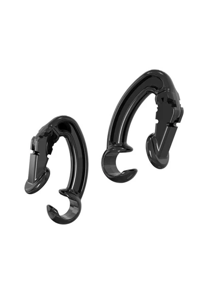 HEPTEKİLETİŞİM Airpods Earhook Kulaklık Tutucu Aparat - Siyah ürün görseli 1