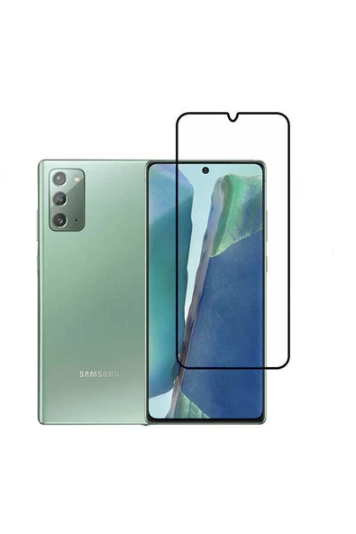 HEPTEKİLETİŞİM Samsung Galaxy Note 20 Ekran Koruyucu Tam Kaplayan Ultra Korumalı Kavisli (dias) Siyah ürün görseli 1