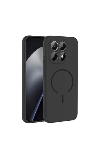 HEPTEKİLETİŞİM Xiaomi 15T Kılıf M-safe Şarj Özellikli Meta Kapak (META) ürün görseli 1