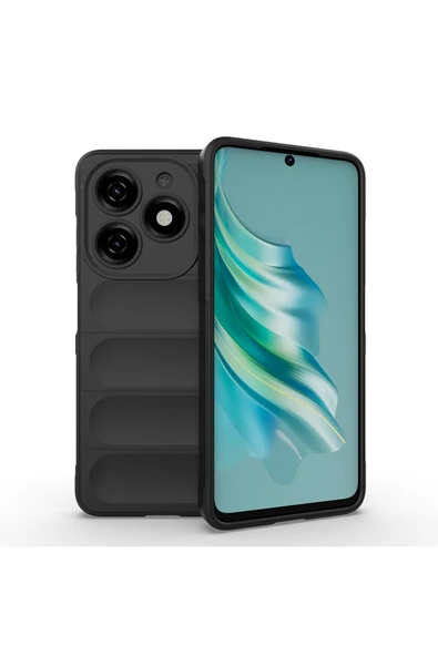 HEPTEKİLETİŞİM İnfinix Hot 40i Kılıf Esnek TPU Oyuklu Arka Yüzey Tasarımlı Silikon Kapak (Etnik) ürün görseli 1