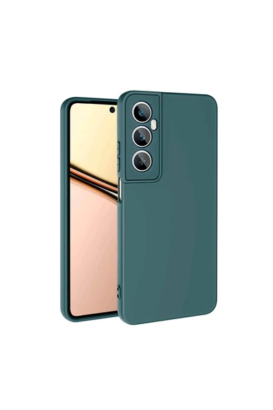 HEPTEKİLETİŞİM Realme C65 4G Kılıf HPTK Mara Lansman Kapak-Koyu Yeşil ürün görseli 1