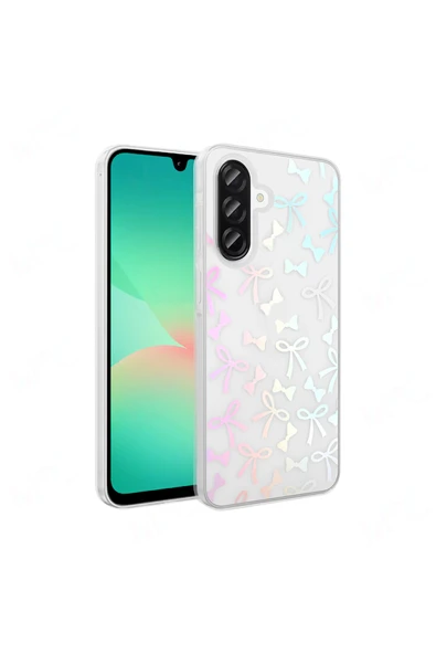 HEPTEKİLETİŞİM Samsung Galaxy A26 Kılıf Şeffaf Figürlü Sert Kapak (FOLKS) ürün görseli 1