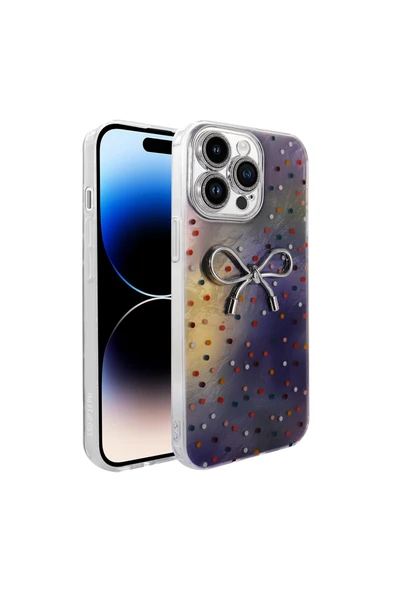 HEPTEKİLETİŞİM Apple iPhone 14 Pro Max Kılıf Kamera Korumalı Figürlü Silikon Kapak (PONTİ) ürün görseli 1