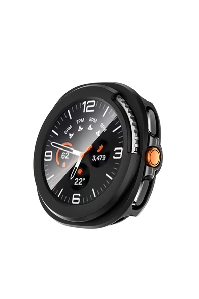 HEPTEKİLETİŞİM Samsung Galaxy Watch 8 Classic 46mm Sert PC Kasa ve Ekran Koruyucu Watch Gard 39 ürün görseli 1