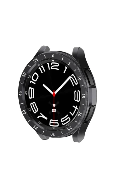 HEPTEKİLETİŞİM Samsung Galaxy Watch 6 Classic 43mm Sert PC Kasa ve Ekran Koruyucu Sport Watch Gard 29 ürün görseli 1