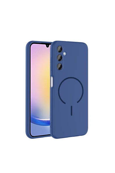 HEPTEKİLETİŞİM Samsung Galaxy A25 Kılıf M-safe Şarj Özellikli Meta Kapak (META) ürün görseli 1