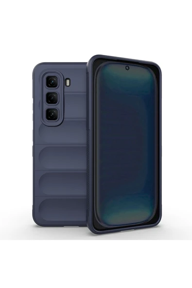HEPTEKİLETİŞİM İnfinix Hot 50 4G Kılıf Esnek TPU Oyuklu Arka Yüzey Tasarımlı Silikon Kapak (Etnik) ürün görseli 1