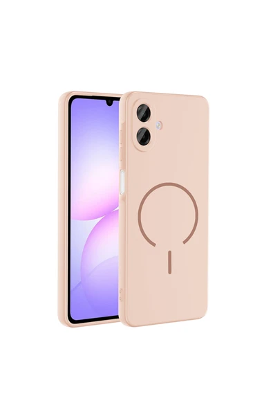 HEPTEKİLETİŞİM Samsung Galaxy A07 Kılıf M-safe Şarj Özellikli Meta Kapak (META) ürün görseli 1