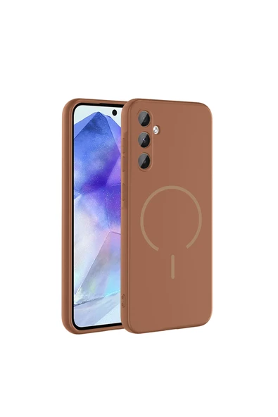 HEPTEKİLETİŞİM Samsung Galaxy A35 Kılıf M-safe Şarj Özellikli Meta Kapak (META) ürün görseli 1