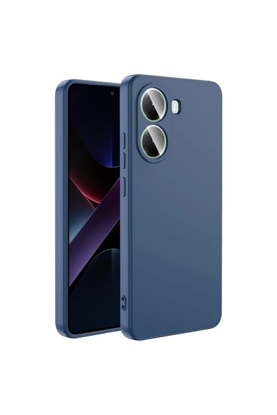HEPTEKİLETİŞİM Xiaomi Poco X7 Pro Kılıf Kadife İç Yüzey Yumuşak Dokulu Kamera Korumalı Kapak (MARA) ürün görseli 1