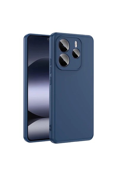 HEPTEKİLETİŞİM Redmi Note 14 5G Kılıf Kadife İç Yüzey Yumuşak Dokulu Kamera Korumalı Kapak (MARA) ürün görseli 1