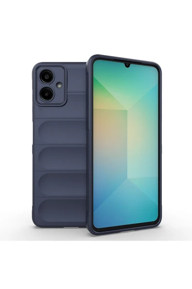 HEPTEKİLETİŞİM Samsung Galaxy A07 Kılıf Esnek TPU Oyuklu Arka Yüzey Tasarımlı Silikon Kapak (etnik) ürün görseli 1