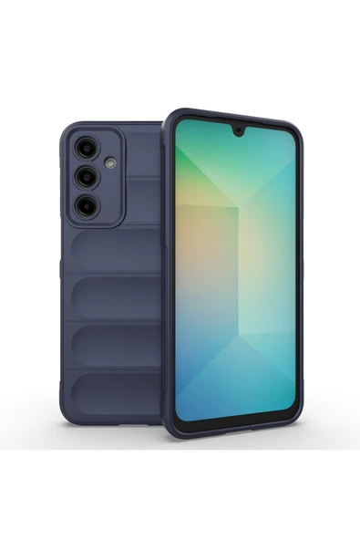 HEPTEKİLETİŞİM Samsung Galaxy A17 Kılıf Esnek TPU Oyuklu Arka Yüzey Tasarımlı Silikon Kapak (etnik) ürün görseli 1