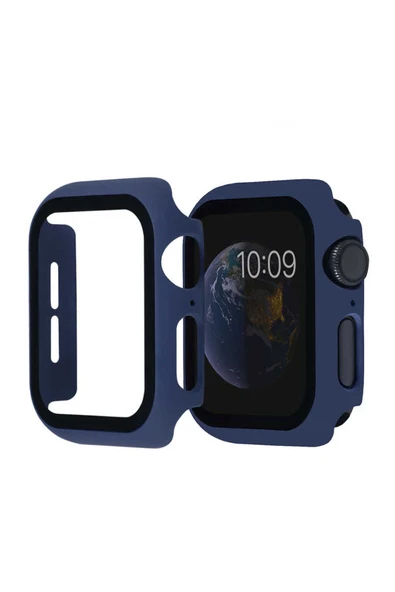 HEPTEKİLETİŞİM Watch 2/3/4/5/6/7/8/9/se/ultra/nike 44mm Eğimli Tam Kaplama Ekran Koruyucu (gard-01) ürün görseli 1