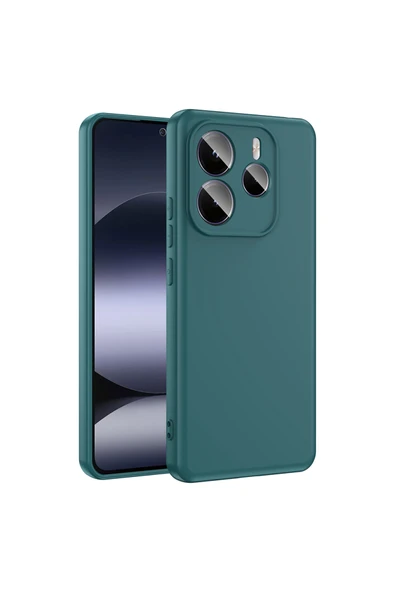 HEPTEKİLETİŞİM Redmi Note 14 5G Kılıf Kadife İç Yüzey Yumuşak Dokulu Kamera Korumalı Kapak (MARA) ürün görseli 1
