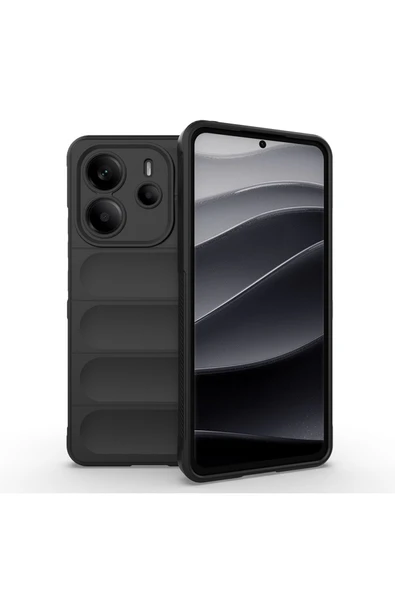 HEPTEKİLETİŞİM Redmi Note 14 4G Kılıf Esnek TPU Oyuklu Arka Yüzey Tasarımlı Silikon Kapak (Etnik) ürün görseli 1