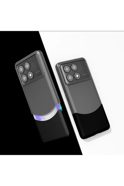 HEPTEKİLETİŞİM Poco X6 Pro Kılıf Mıknatıslı Gösterişli Kapak (DUBLE) ürün görseli 1