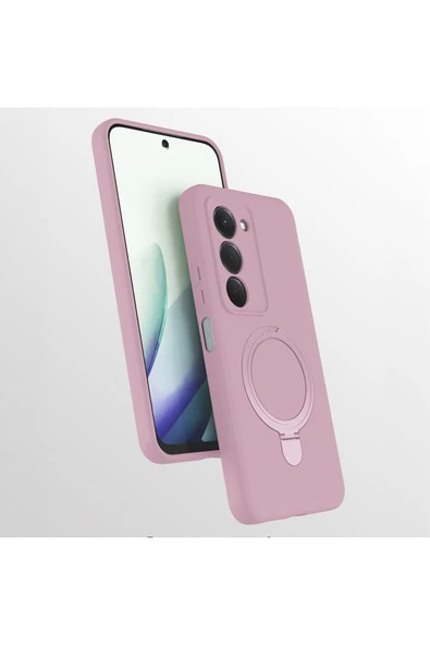 HEPTEKİLETİŞİM Xiaomi Redmi 15 Kılıf M-safe Şarj Özellikli Standlı Kapak (SAMARA) ürün görseli 1