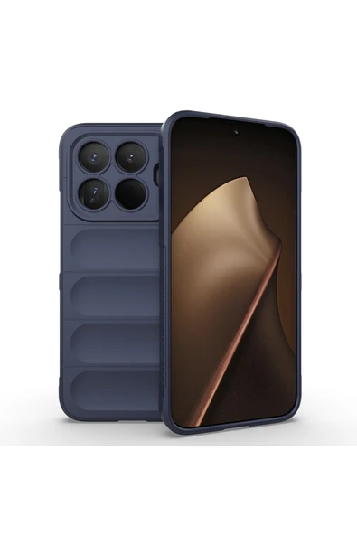 HEPTEKİLETİŞİM Xiaomi 15T Pro Kılıf Esnek TPU Oyuklu Arka Yüzey Tasarımlı Silikon Kapak (etnik) ürün görseli 1