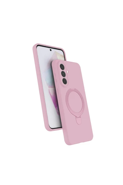 HEPTEKİLETİŞİM Samsung Galaxy Oppo A57 Kılıf M-safe Şarj Özellikli Standlı Kapak (SAMARA) ürün görseli 1