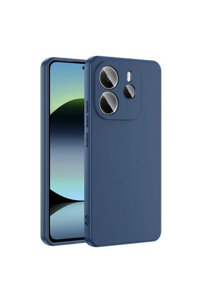 HEPTEKİLETİŞİM Redmi Note 14 4G Kılıf Kadife İç Yüzey Yumuşak Dokulu Kamera Korumalı Kapak (MARA) ürün görseli 1