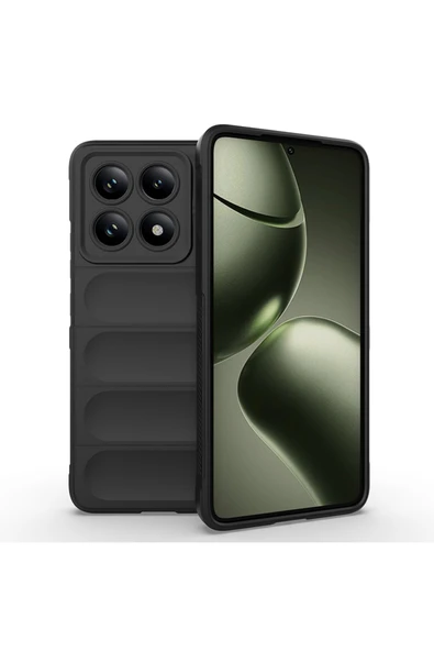 HEPTEKİLETİŞİM Xiaomi 14T Kılıf Esnek TPU Oyuklu Arka Yüzey Tasarımlı Silikon Kapak (Etnik) ürün görseli 1