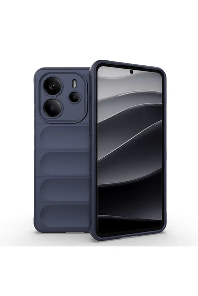 HEPTEKİLETİŞİM Redmi Note 14 4G Kılıf Esnek TPU Oyuklu Arka Yüzey Tasarımlı Silikon Kapak (Etnik) ürün görseli 1
