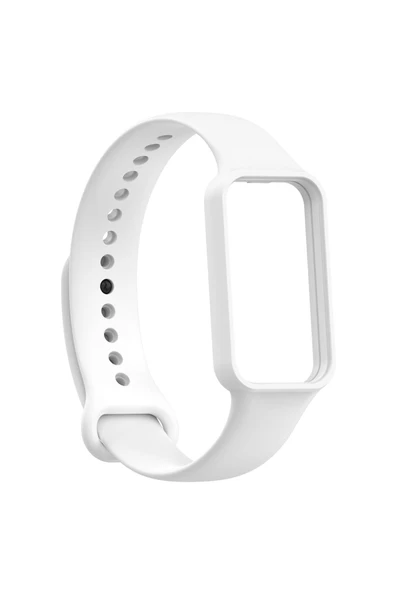 HEPTEKİLETİŞİM Xiaomi Amazfit Band 7 Uyumlu KRD-87 Uyumlu HPTK Kordon-Beyaz ürün görseli 1