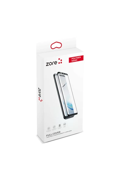HEPTEKİLETİŞİM Samsung Galaxy S22 Ultra Ekran Koruyucu Esnek Yapılı Tam Kaplayan Kavisli Koruma (polymer-n) Siyah ürün görseli 1