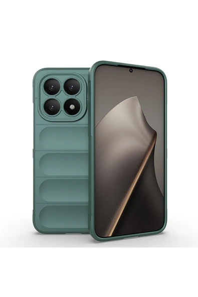 HEPTEKİLETİŞİM Xiaomi 15T Kılıf Esnek TPU Oyuklu Arka Yüzey Tasarımlı Silikon Kapak (etnik) ürün görseli 1