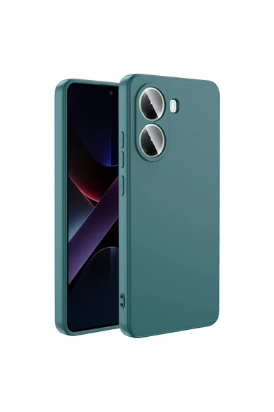 HEPTEKİLETİŞİM Xiaomi Poco X7 Pro Kılıf Kadife İç Yüzey Yumuşak Dokulu Kamera Korumalı Kapak (MARA) ürün görseli 1