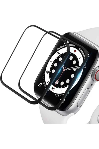HEPTEKİLETİŞİM Watch 2/3/4/5/6/7/8/9/se/ultra/nike 45mm PMMA Pet Saat Ekran Koruyucu ürün görseli 1