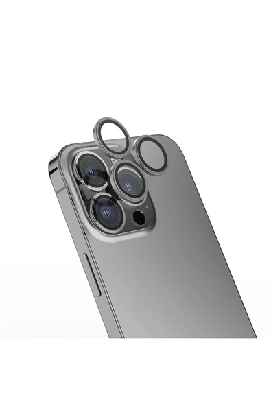HEPTEKİLETİŞİM Apple iPhone 16 Pro Mikro Kamera Lens Koruyucu (heptek) ürün görseli 1