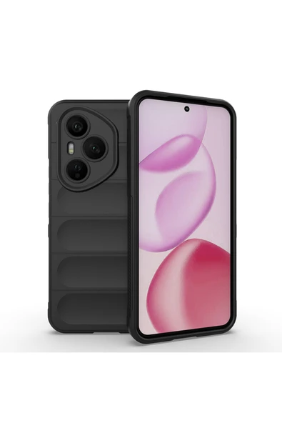HEPTEKİLETİŞİM Honor 400 Pro Kılıf Esnek TPU Oyuklu Arka Yüzey Tasarımlı Silikon Kapak (Etnik) ürün görseli 1