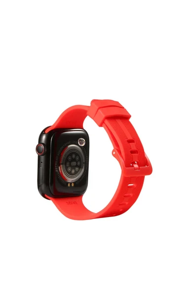 HEPTEKİLETİŞİM Watch 7 41mm KRD-23 Uyumlu HPTK Kordon-Kırmızı ürün görseli 1