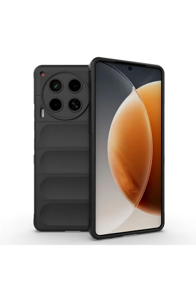 HEPTEKİLETİŞİM Tecno Camon 30 4G Kılıf Esnek TPU Oyuklu Arka Yüzey Tasarımlı Silikon Kapak (Etnik) ürün görseli 1