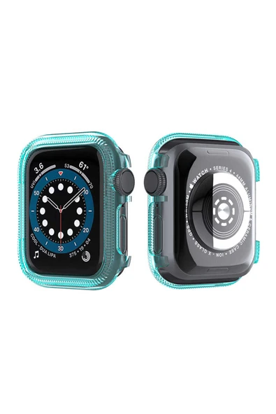 HEPTEKİLETİŞİM Watch 2/3/4/5/6/7/8/9/se/nike 40mm Kasa Koruyucu Darbe Emici + Ekran Koruyucu (gard-03) ürün görseli 1